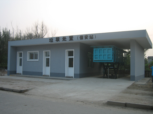 Underground Horizontal Garbage Compactor