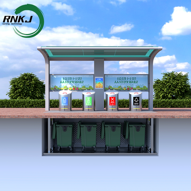 Underground Waste Collection Sorting System