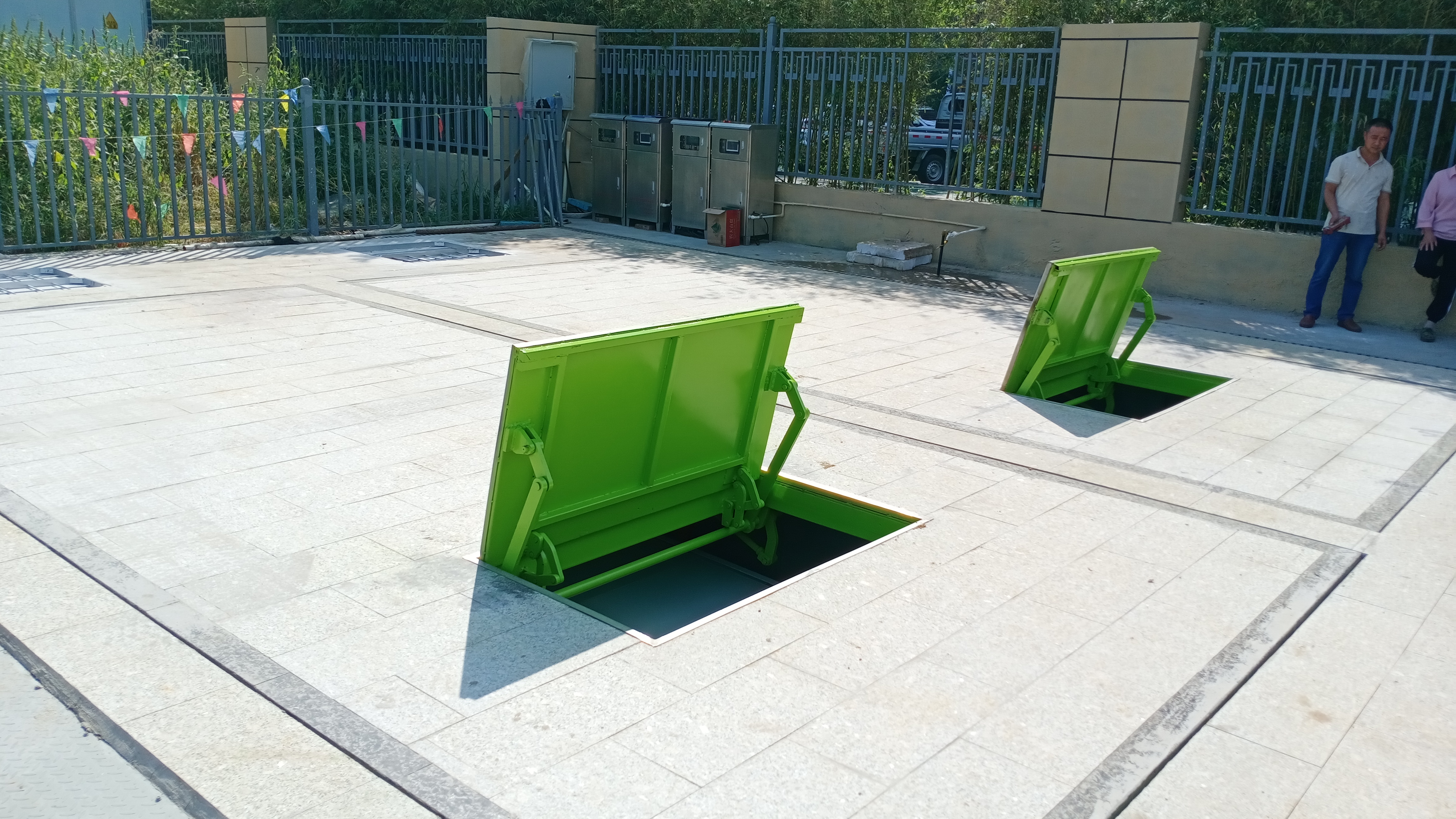 Underground Garbage Compaction Equipment