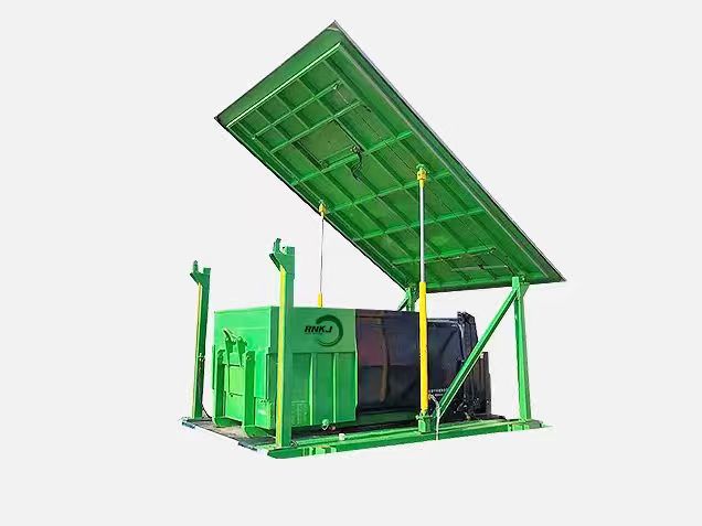 Landscape Underground Trash Compactor