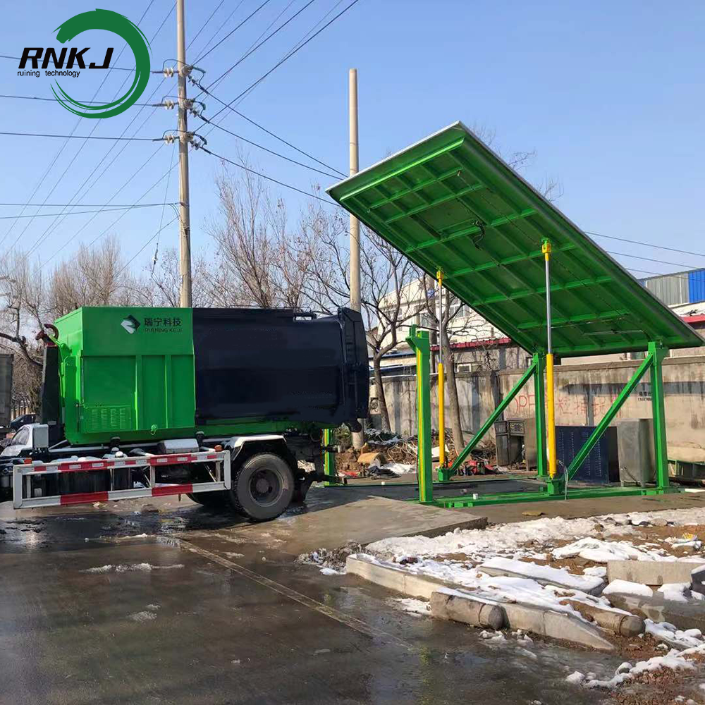 Underground Hydraulic Waste Compactor