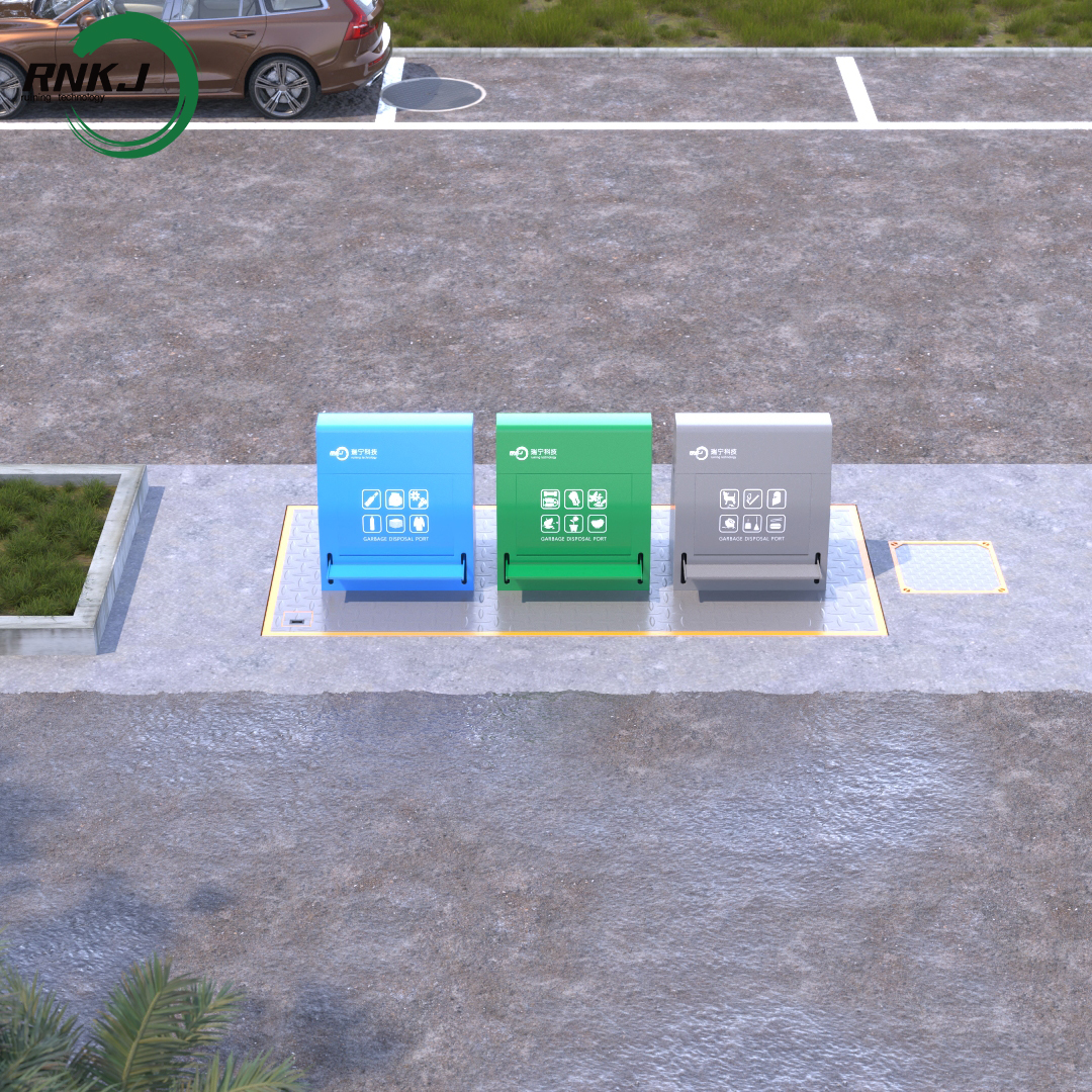 Underground Trash Collection System