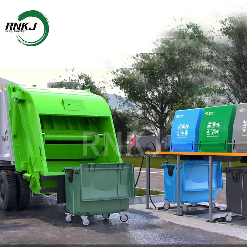 Underground Trash Collection System