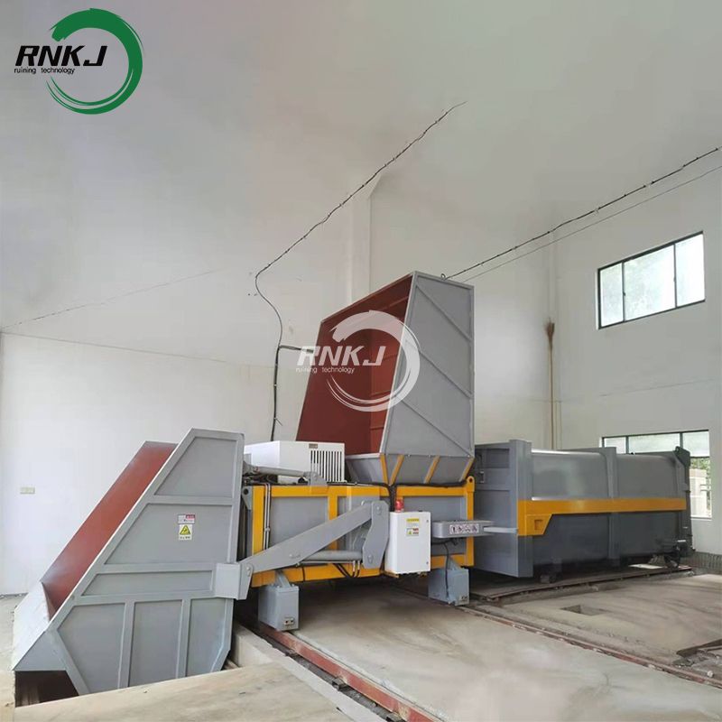 Split Waste Compression Station