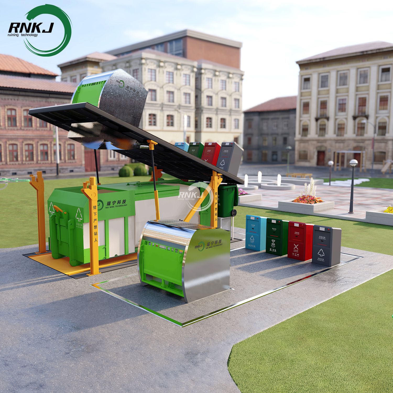 Underground Garbage Compactor