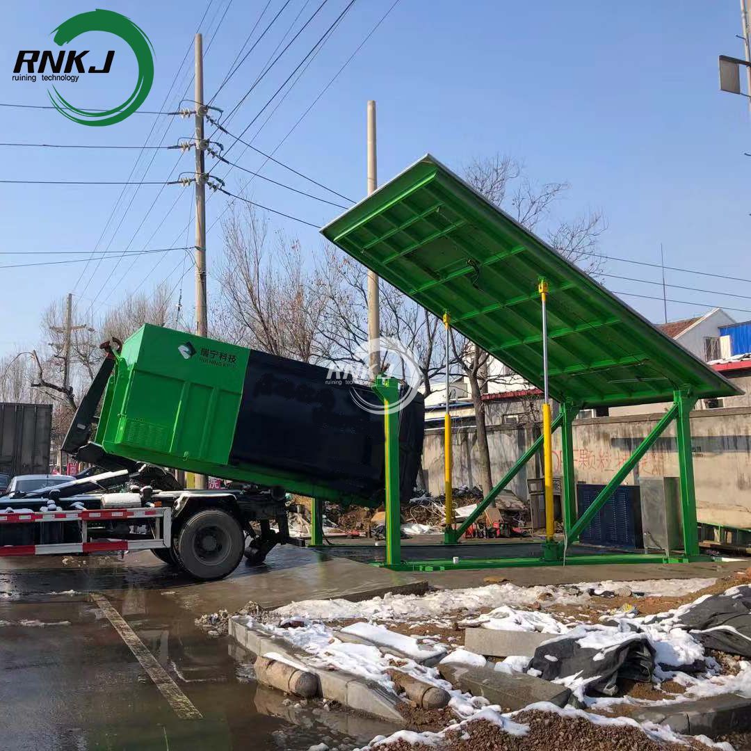 Landscape Underground Garbage Compactor
