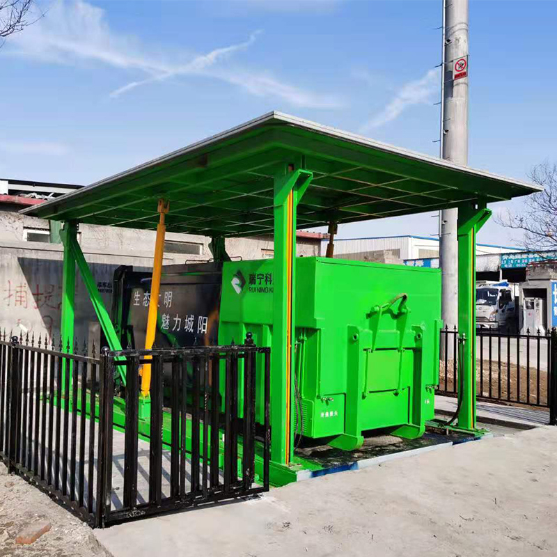 Landscape Underground Garbage Compactor
