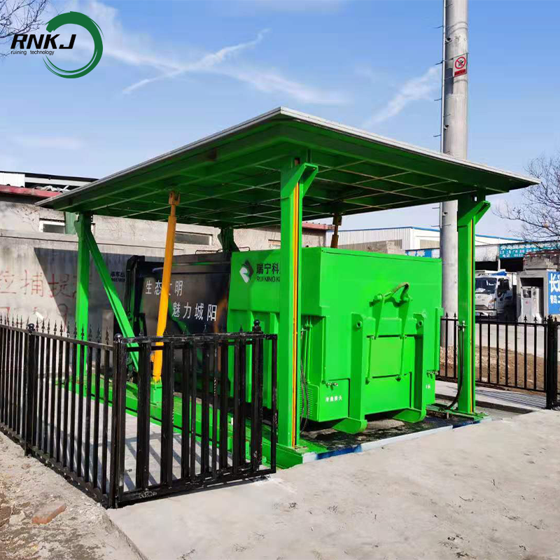 Landscape Underground Garbage Compactor