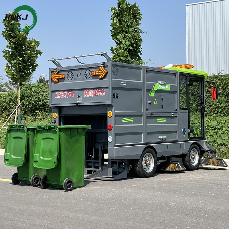 Double-bucket Cleaning Sweeper