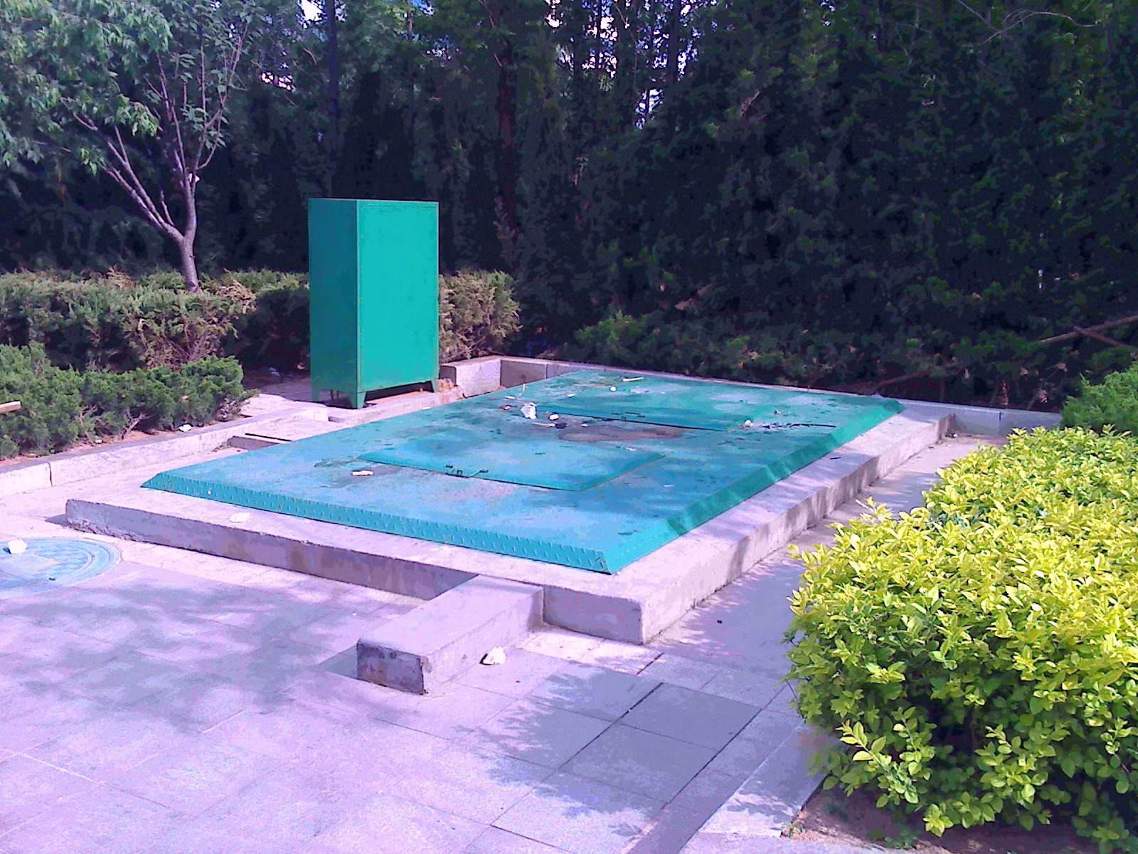 Underground Horizontal Garbage Compactor