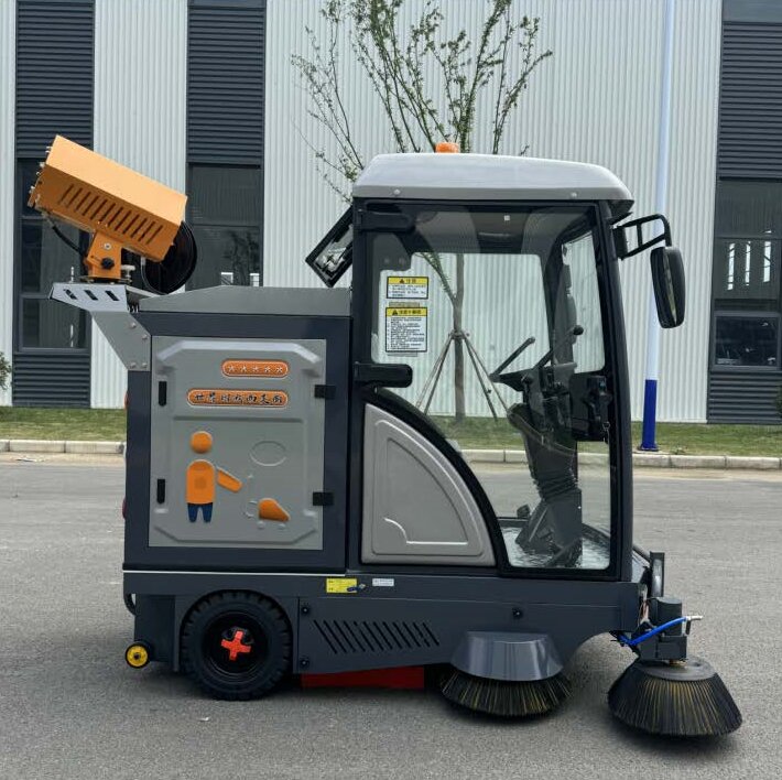 Ride-On Floor Sweeper
