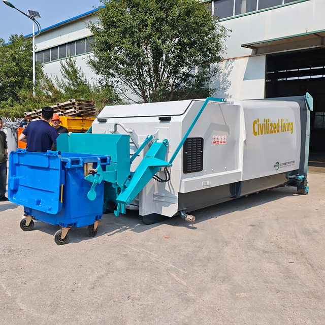 Bucket Compression Garbage Station