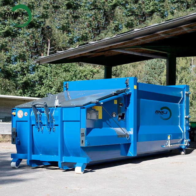 Mobile Garbage Compression Station