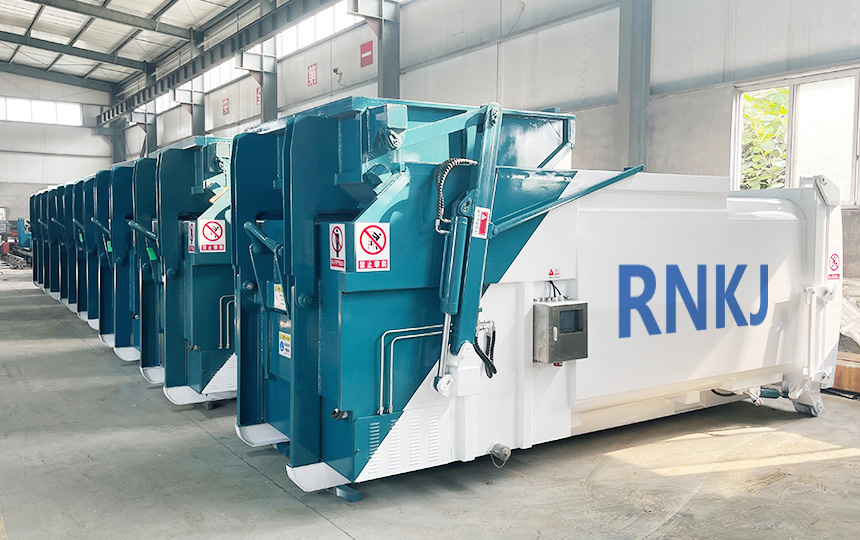 Automated trash compactor