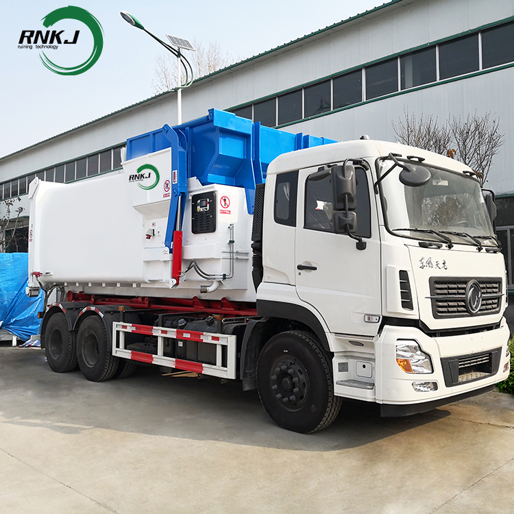 Hopper Garbage Compaction Station