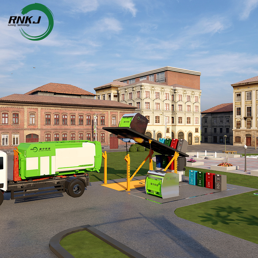 Landscape Underground Waste Compactor