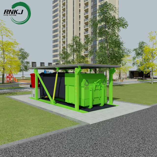 Landscape Underground Garbage Compactors