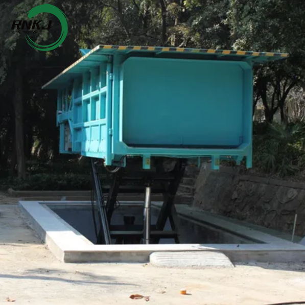 Underground Horizontal Waste Compactor