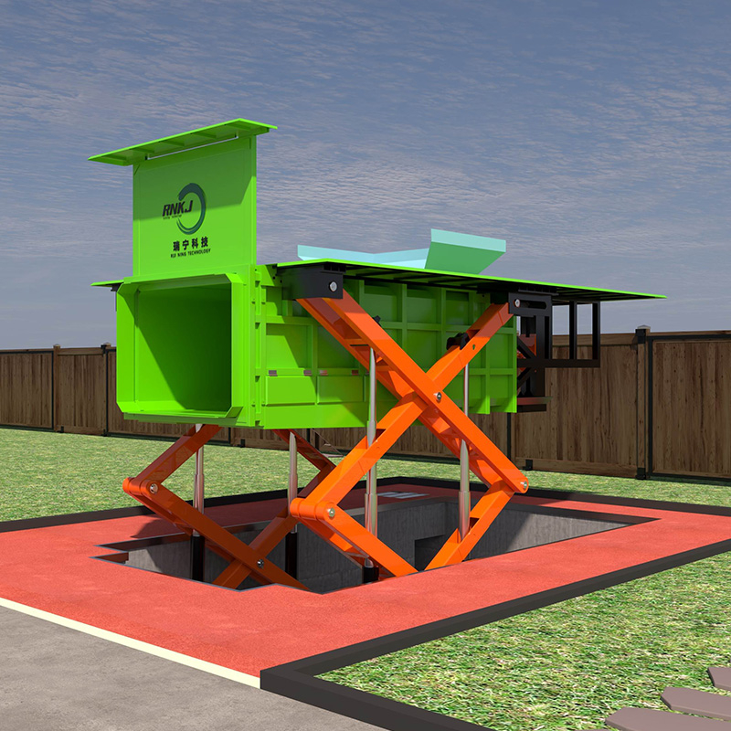 Underground Horizontal Waste Compressor