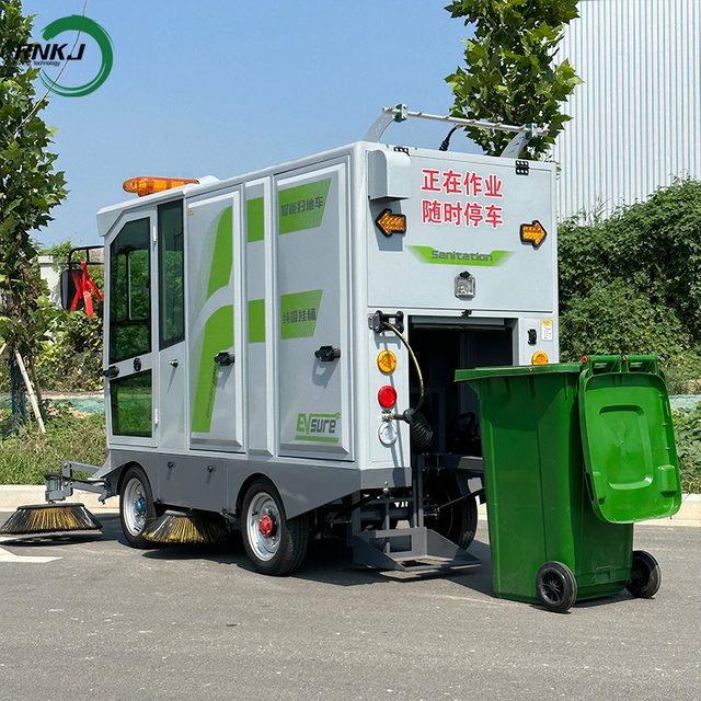 Bucket-type road cleaning machine