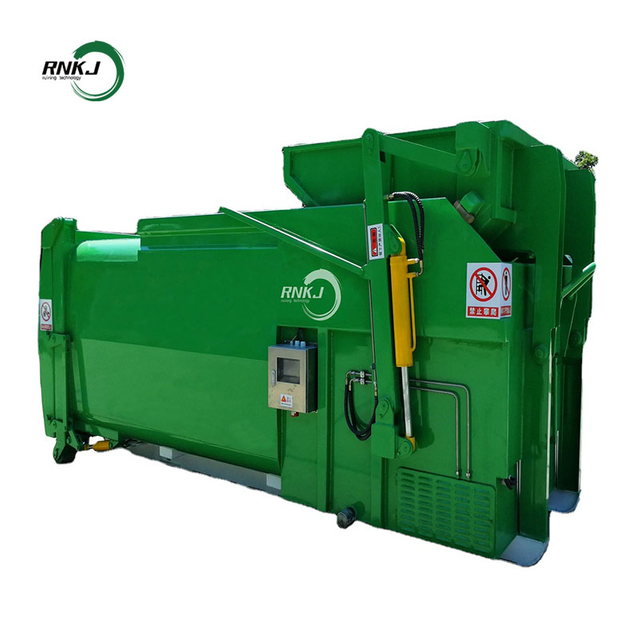 Hopper Waste Compression Station
