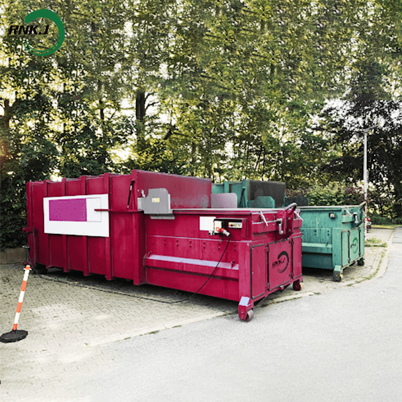 Mobile Garbage Compression Station