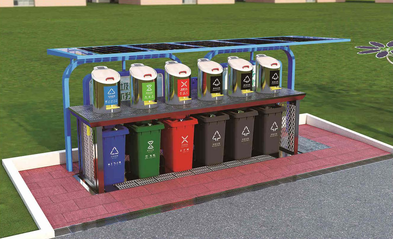 Underground Garbage Sorting Booth (3)