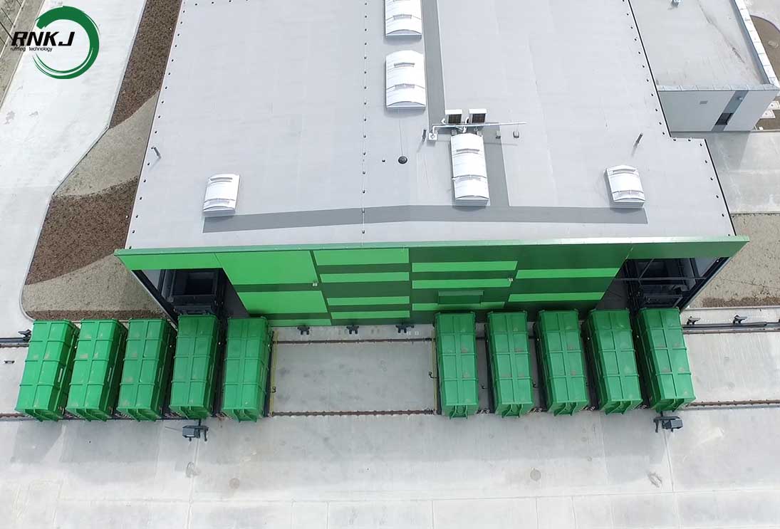 split-type waste compactor