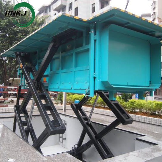 Underground Horizontal Garbage Compressor