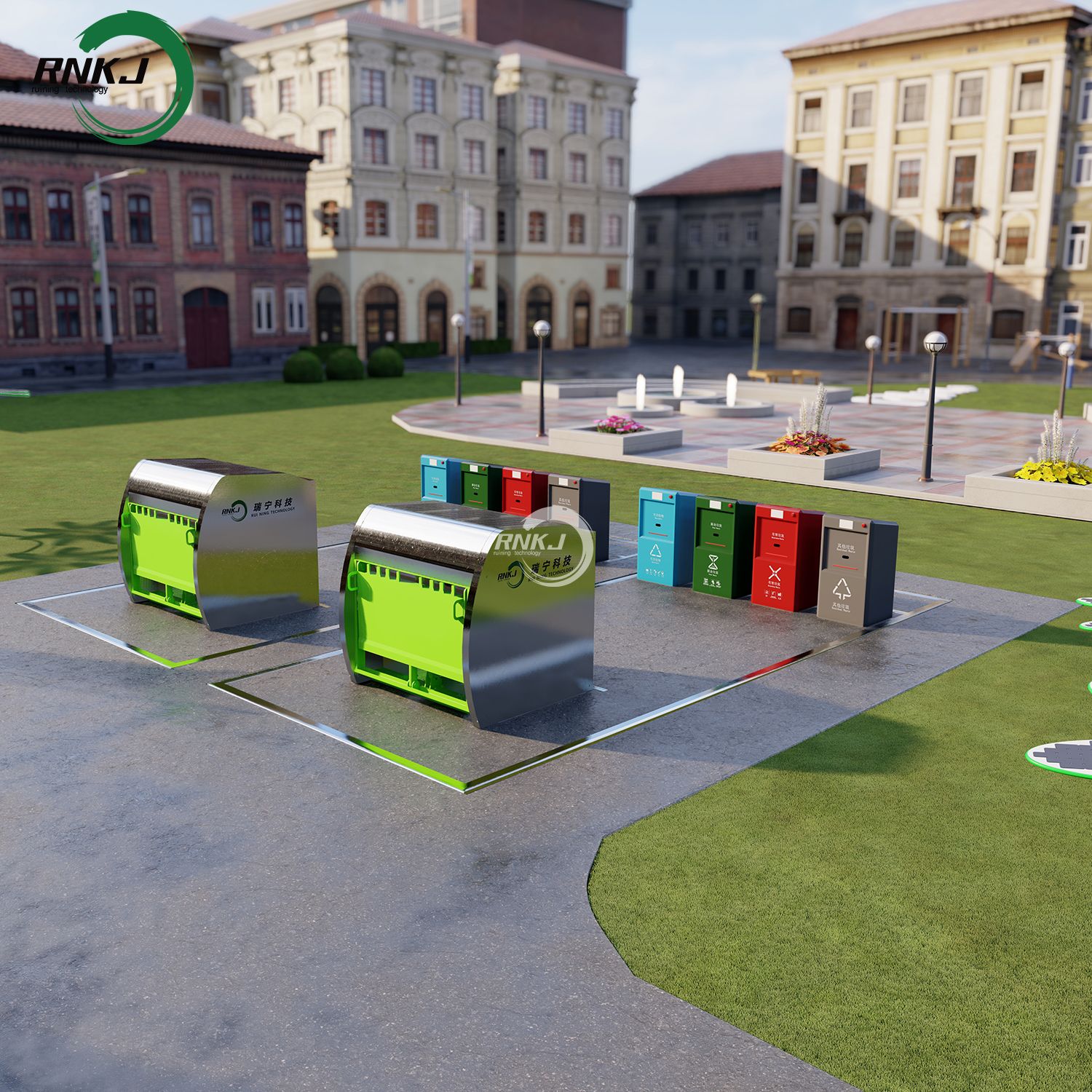 Underground Garbage Compactor