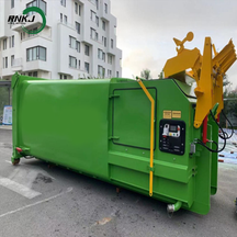 Bucket-type Trash Compression Station