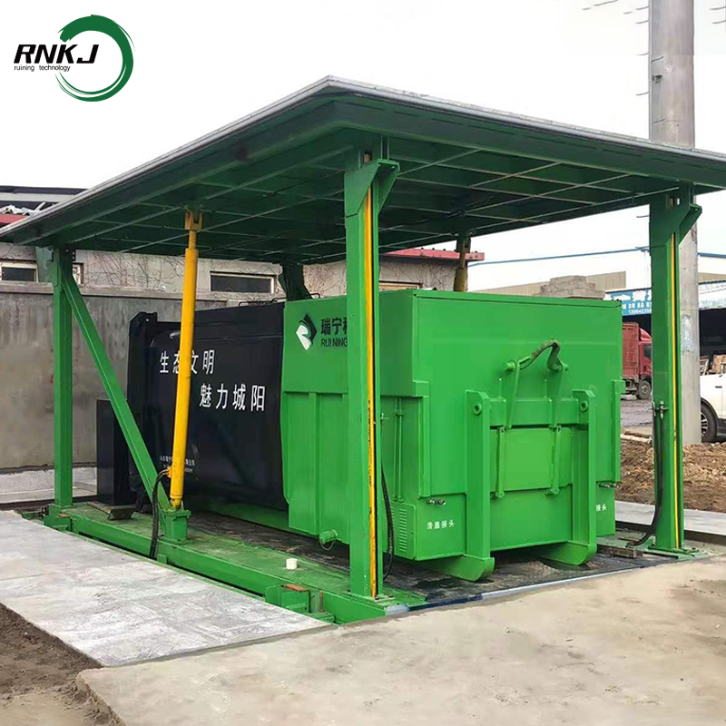 Landscape Underground Garbage Compactor