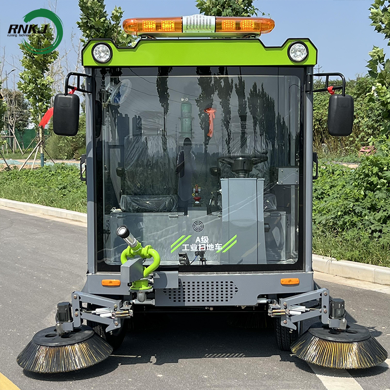 Double-bucket Cleaning Sweeper