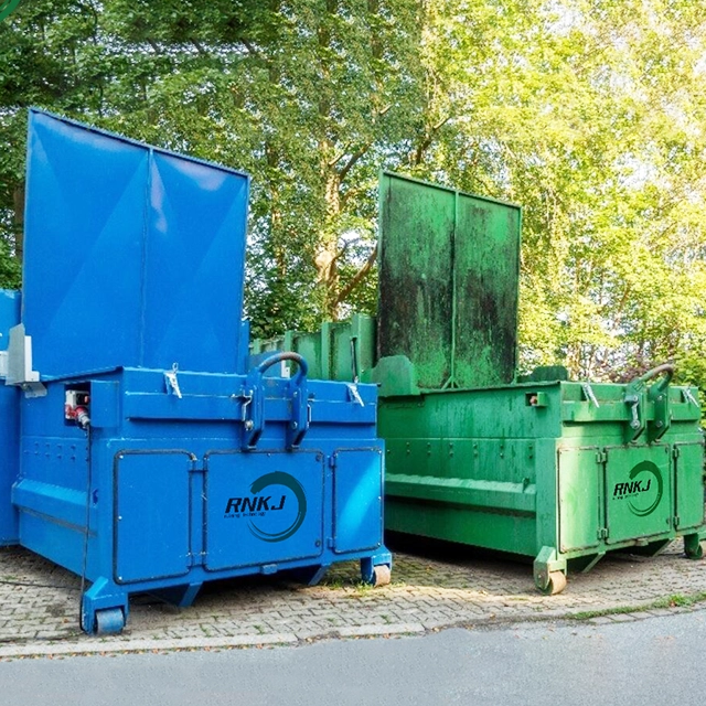 12Cbm Mobile Hydraulic Industrial Garbage Compactor
