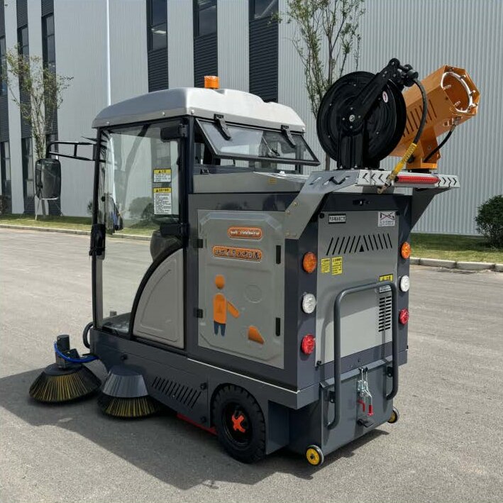 Ride-On Floor Sweeper