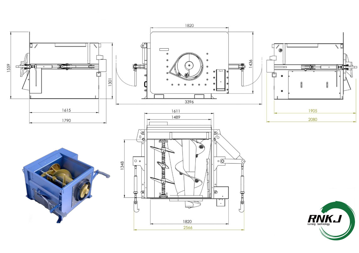 Screw Trash Compactor 
