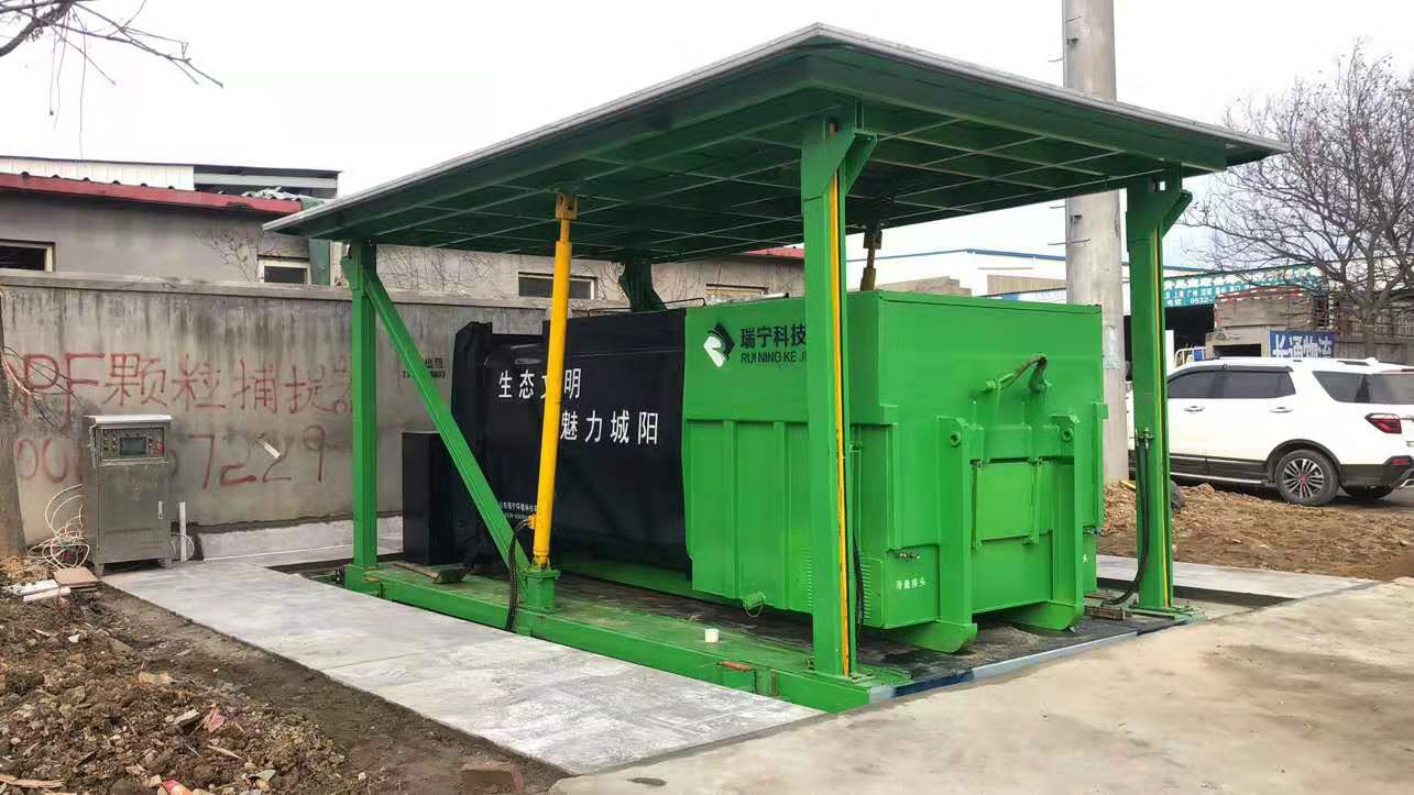 Underground Trash Compressor