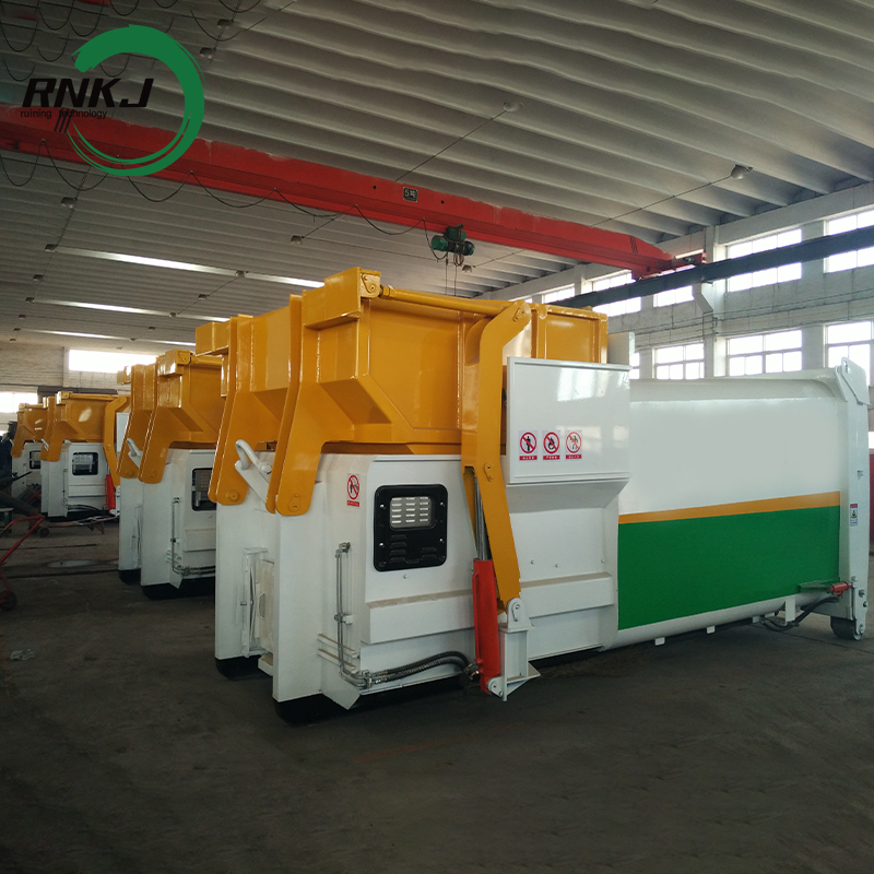 Hopper Waste Compaction Station
