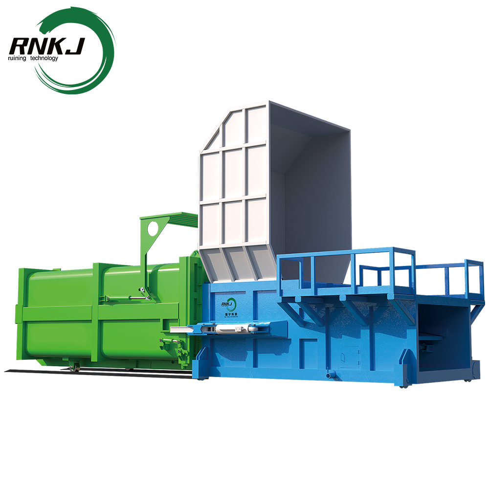 Stationary Garbage Compression Station