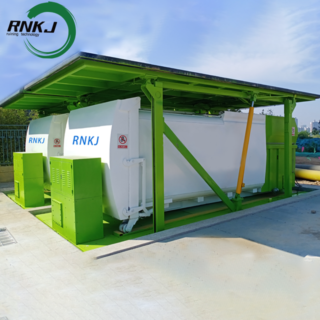 Underground Garbage Compaction Equipment