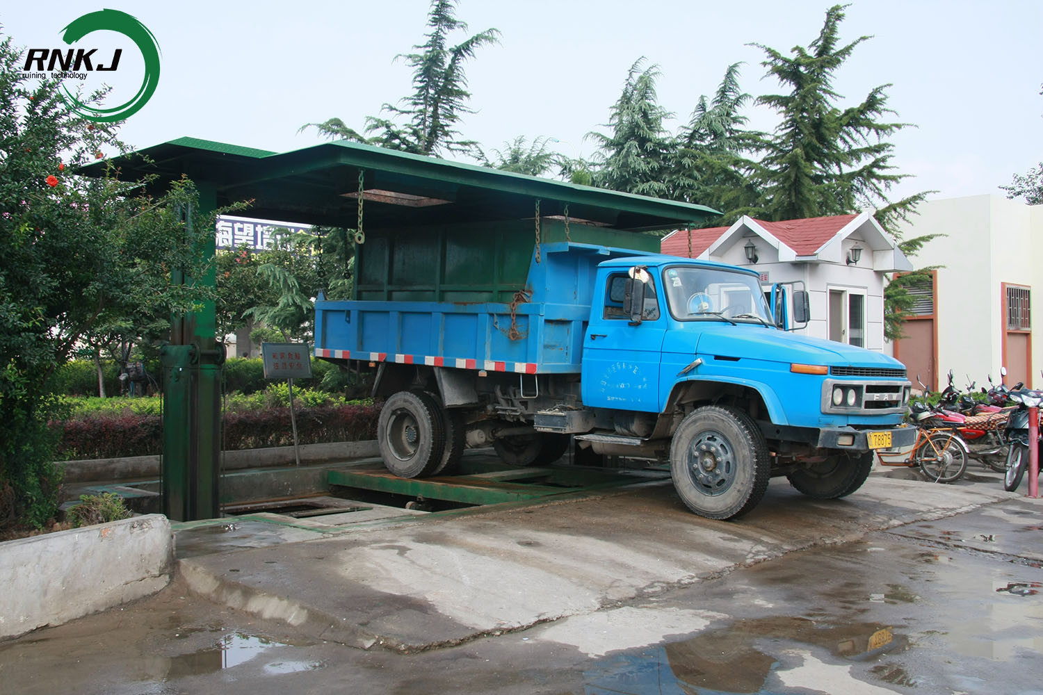 Underground Double-box Garbage Station