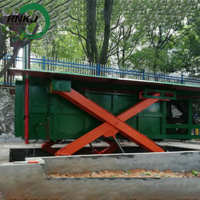 Custom Large Capacity Underground Horizontal Garbage Compactor