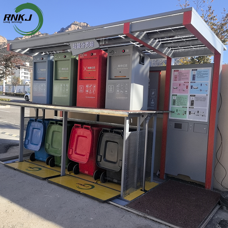 Underground Waste Classification System for Residential Areas
