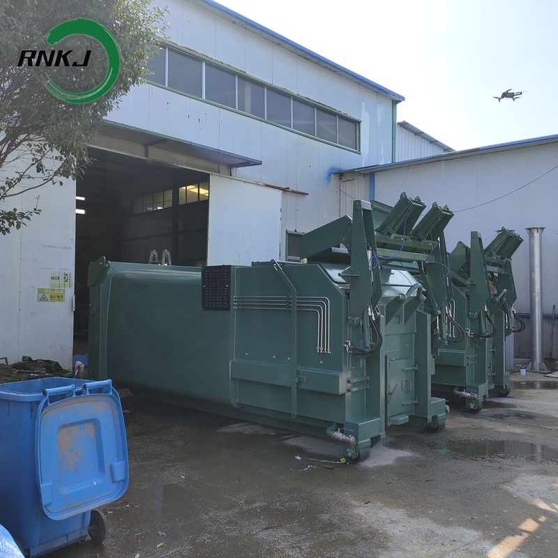 Custom 6-30 CBM High-Compression Hydraulic Bucket Type Garbage Compactor