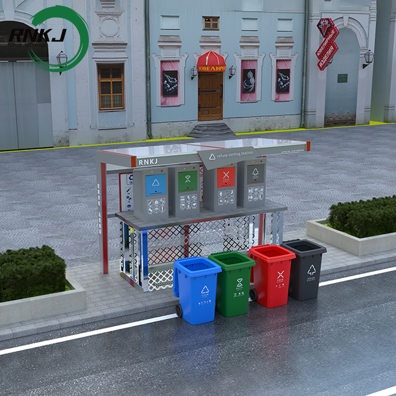660 Liter Underground Waste Storage System with Electric Hydraulic Lifting 
