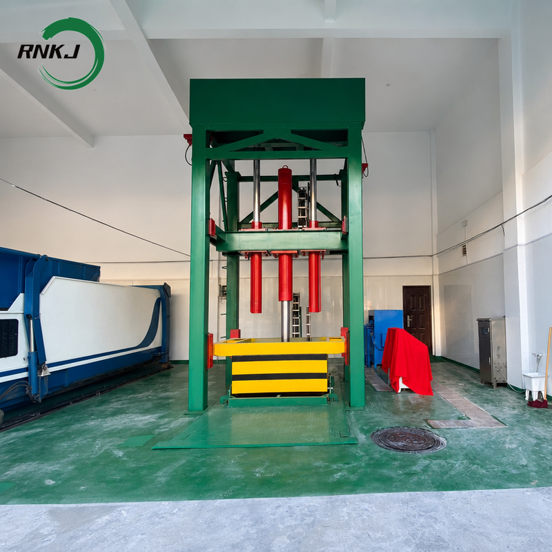 Customized Capacity High-Efficiency Hydraulic Vertical Garbage Compactor