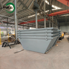 Custom 1-20 CBM Heavy-Duty Steel Skip Bin for Industrial Waste Collection