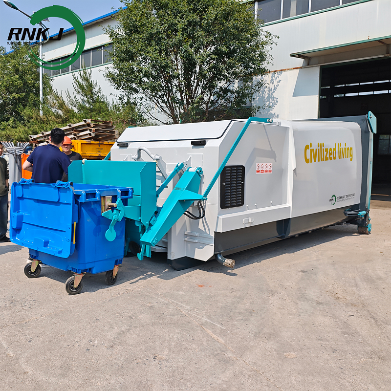 Customized Heavy‑Duty Industrial‑Grade Bucket‑type Waste Compactor