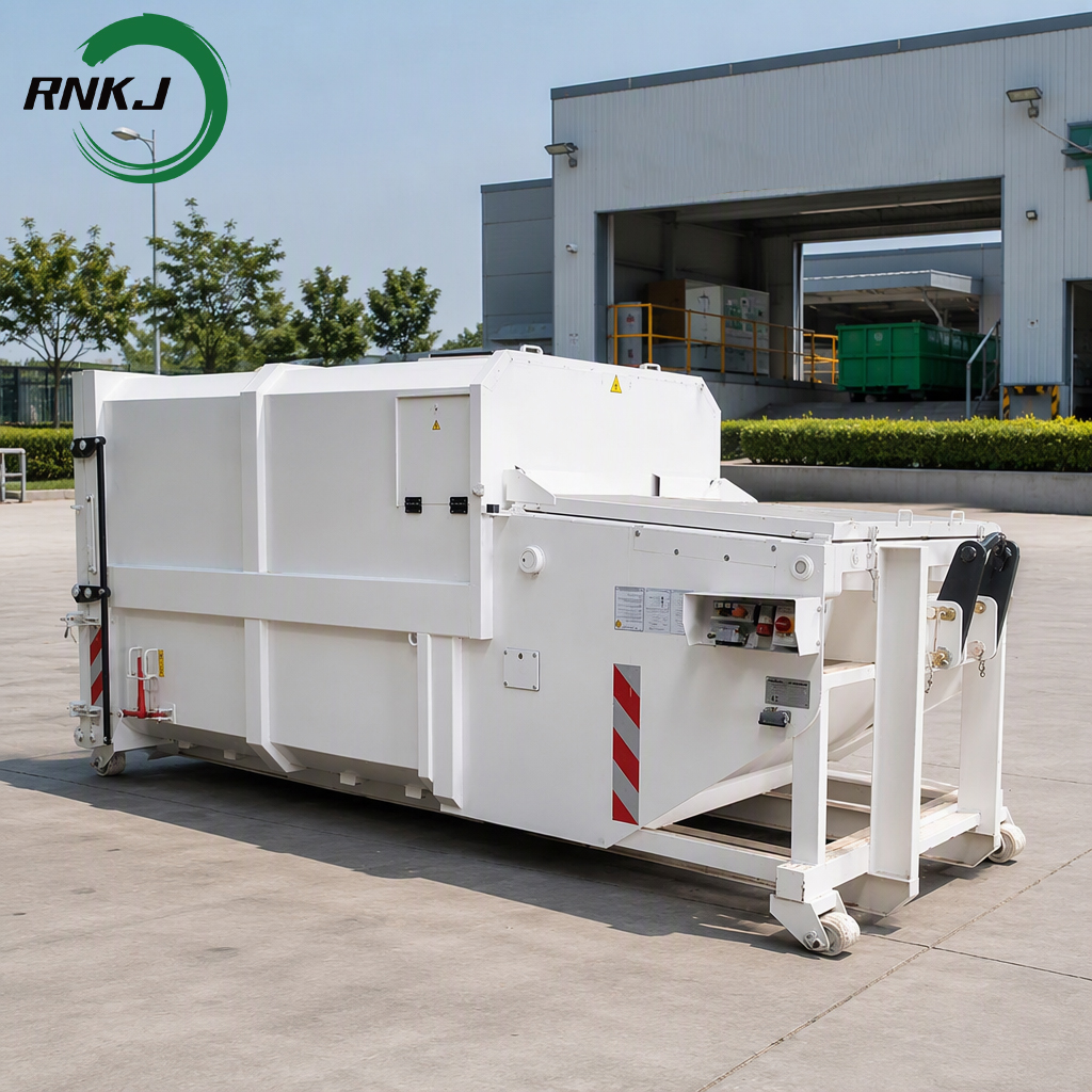10 CBM Fully Sealed Liquid-Collection Wet Waste Compactor