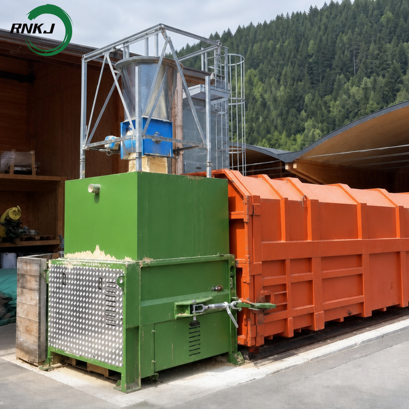Custom High Efficiency Spiral Garbage Compactor